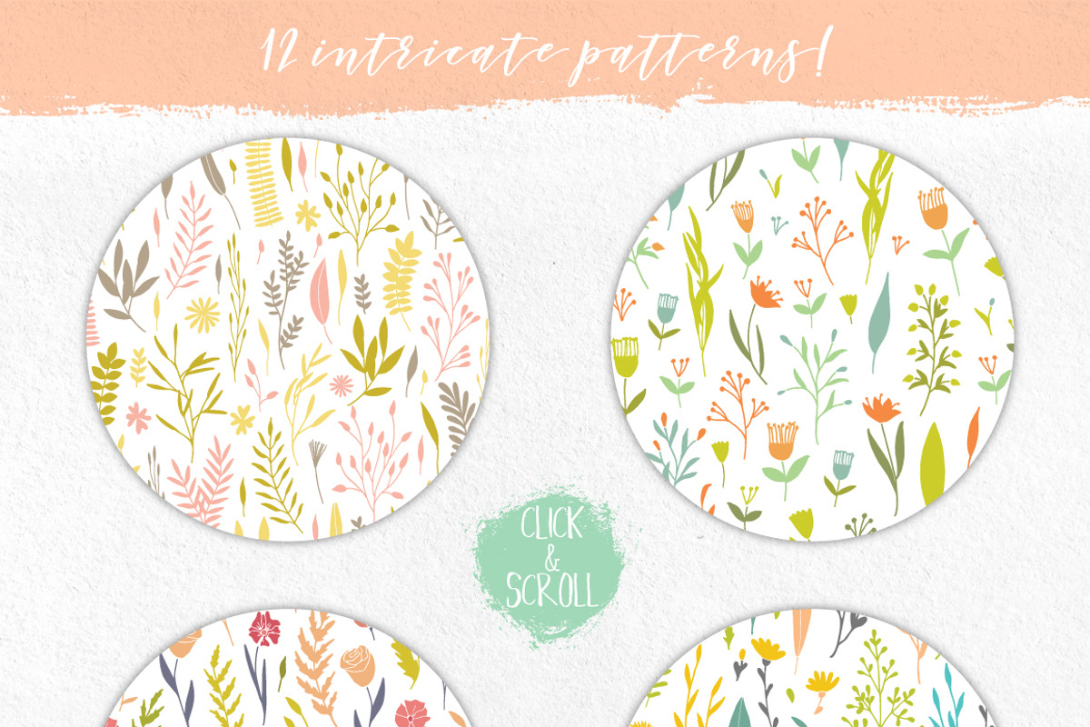 Flowerly Collection, a Decorative Illustration by eclosque (Photo 9 of 11)