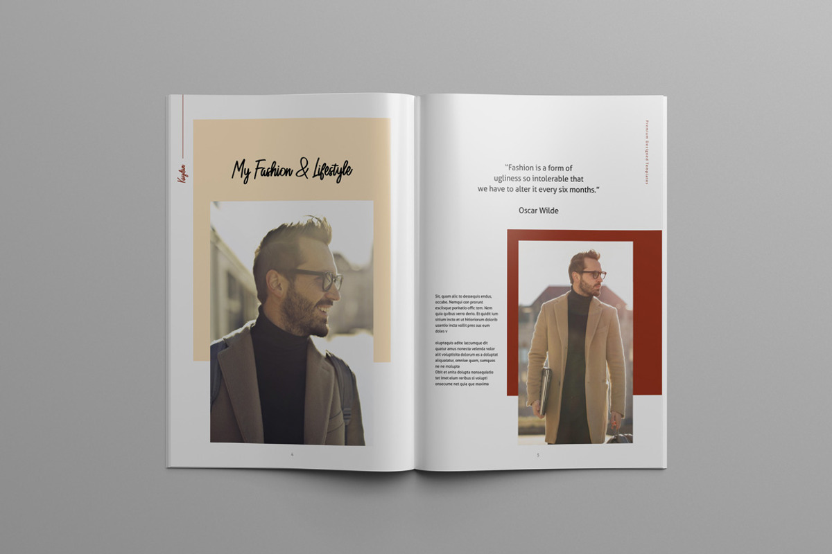 KAYDAN - Fashion Lookbook & Magazine, a Magazine Template by Indotitas (Photo 3 of 8)