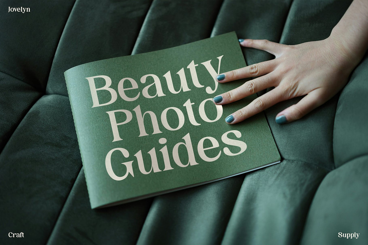Jovelyn – Retro Font, a Serif Font by Craft Supply Co. (Photo 3 of 7)