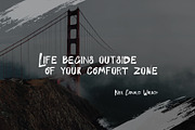 RUSHLING textured font +Vector bonus, a Script Font by ArtemKovalenco (Thumbnail 2 of 6)