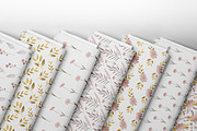 Delicate Wildflowers and Gold Leaves, an Illustration by Hanna's ArtLab (Thumbnail 7 of 7)