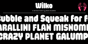 Wilko, a Font by Device (Thumbnail 5 of 7)