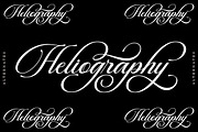 Beautiful Heliography Script, a Script Font by Has_rizal (Thumbnail 5 of 12)