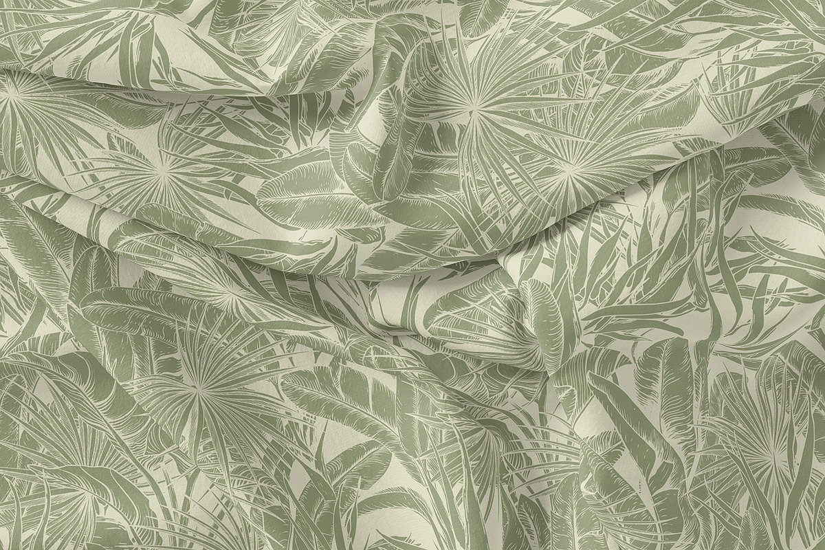 Green Tropical Patterns, a Pattern Graphic by Jeanna Draw (Photo 11 of 13)