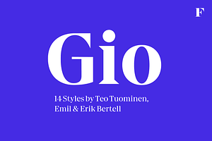 Gio -Intro Offer 60% Off!