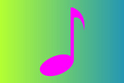 Music icon design template, a Solid Icon by Sumberpangan (Thumbnail 3 of 3)
