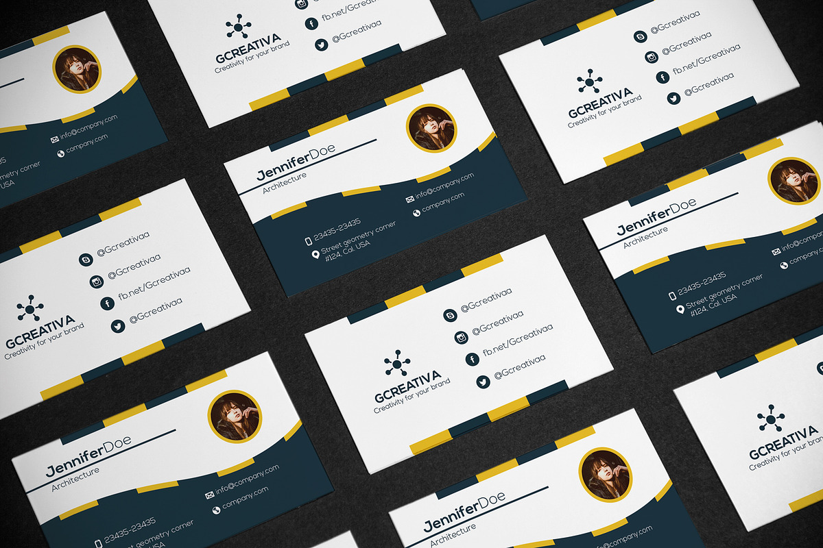 Business Card Minimal, a Business Card Template by DesignsStore (Photo 3 of 3)