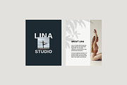 LINA / Canva Yoga Templates, a Social Media Template by Mia Branding Studio (Thumbnail 2 of 9)