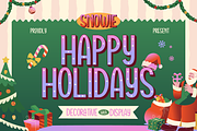 Snowie - Playful Christmas Display, a Sans Serif Font by Artisan Themes (Thumbnail 12 of 12)