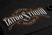 Set of vintage tattoo studio logos., a Branding & Logo Template by Harry Kasyanov (Thumbnail 3 of 8)