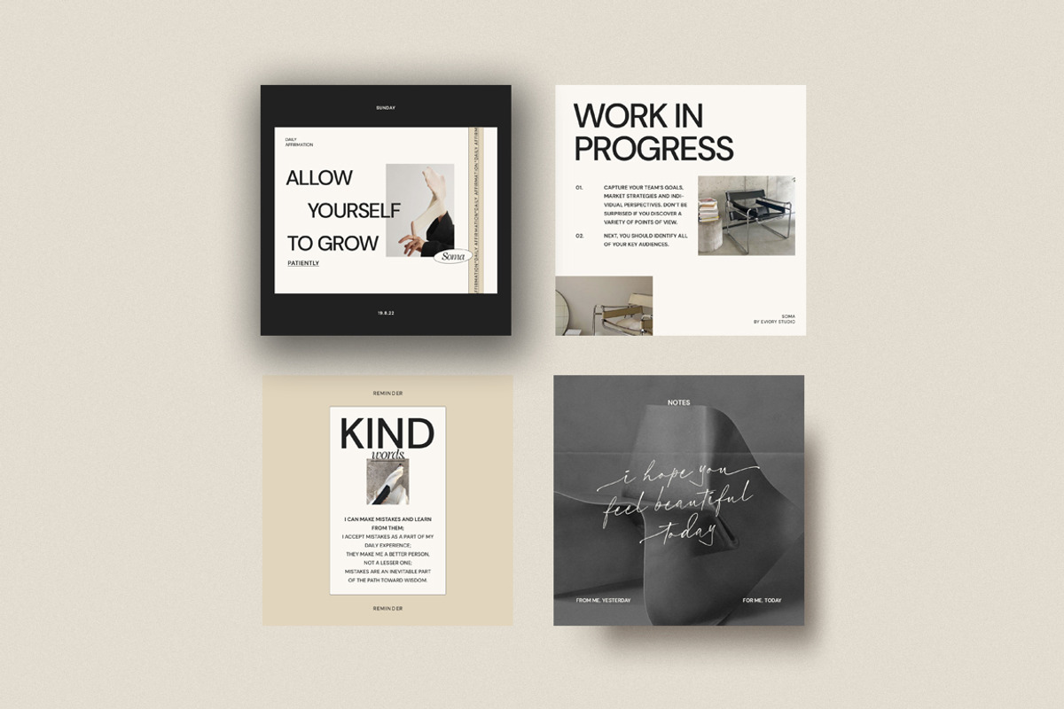 SOMA / Social Media Pack, a Social Media Template by Eviory (Photo 8 of 18)