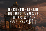 Steamspire - Steampunk Font, a Serif Font by HipFonts (Thumbnail 6 of 9)