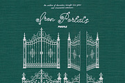 Iron Portals: Decorative Paper Gates, an Object Graphic by Purple (Thumbnail 8 of 14)
