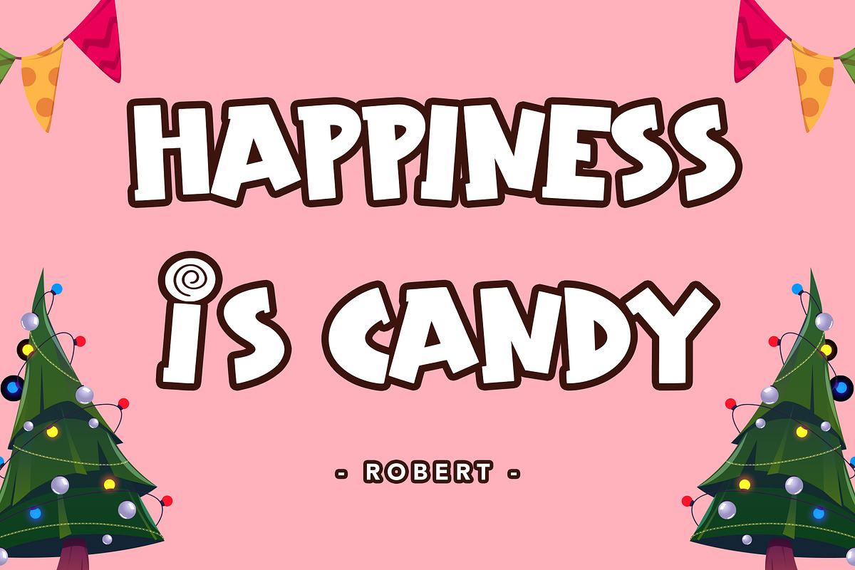 Loli Pop, a Sans Serif Font by HATFSTUDIO (Photo 7 of 8)