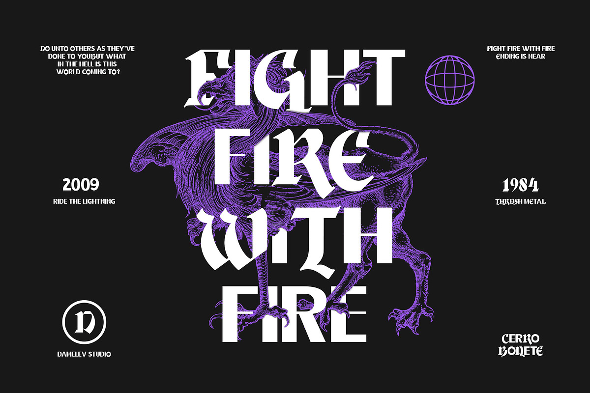 Cerro Bonete, a Sans Serif Font by Damelev (Photo 3 of 11)