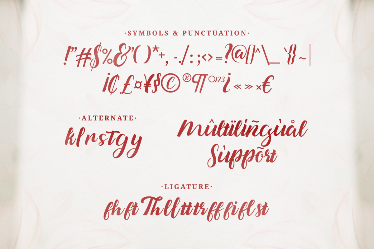 Fall Story - Brushed Script Font, a Script Font by Typefactoryco (Photo 3 of 9)