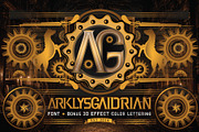 ARKLYSGAIDRIAN - Modern Prestige, a Serif Font by HypeWorksCo (Thumbnail 1 of 16)