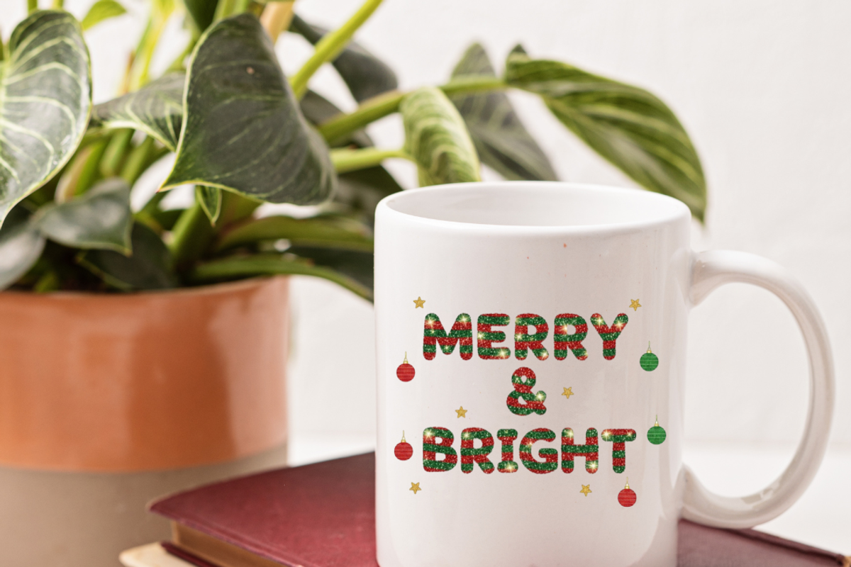 Crochet Christmas Text Png Bundle, an Object Graphic by Digi_Design_World (Photo 6 of 7)