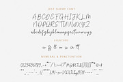 Just Shemy Signature Script Font, a Script Font by Typebae (Thumbnail 6 of 7)