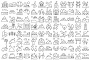 Nature and Landscape Icon Pack, an Icon by Vector Portal (Thumbnail 4 of 5)