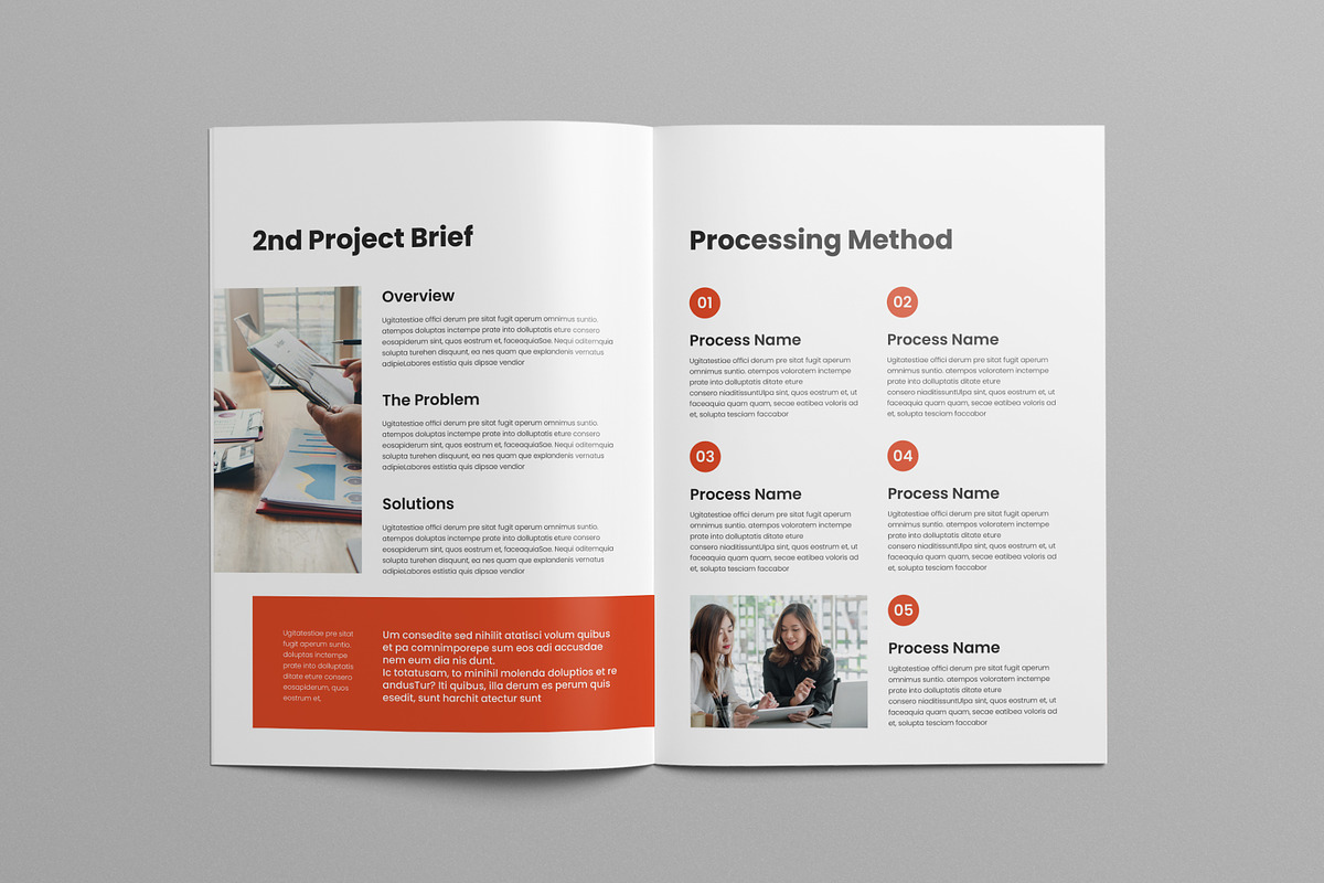 Case Study Booklet | INDD, a Brochure Template by Pixelpick (Photo 8 of 9)