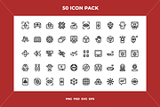 Virtual and augmented reality icons, an Outline Icon by Wencory (Thumbnail 1 of 2)