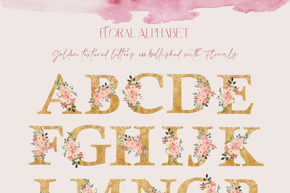 Blush Blooms Soft Watercolor Flowers, a Decorative Illustration by Catch the Dream Art (Photo 10 of 13)