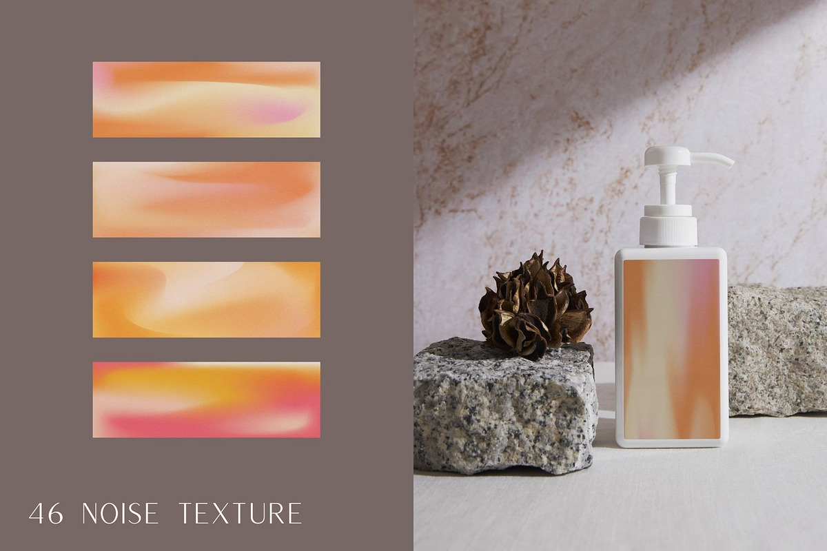 Vivid Grainy Mesh Gradients, a Texture Graphic by Anzhelika (Photo 3 of 8)
