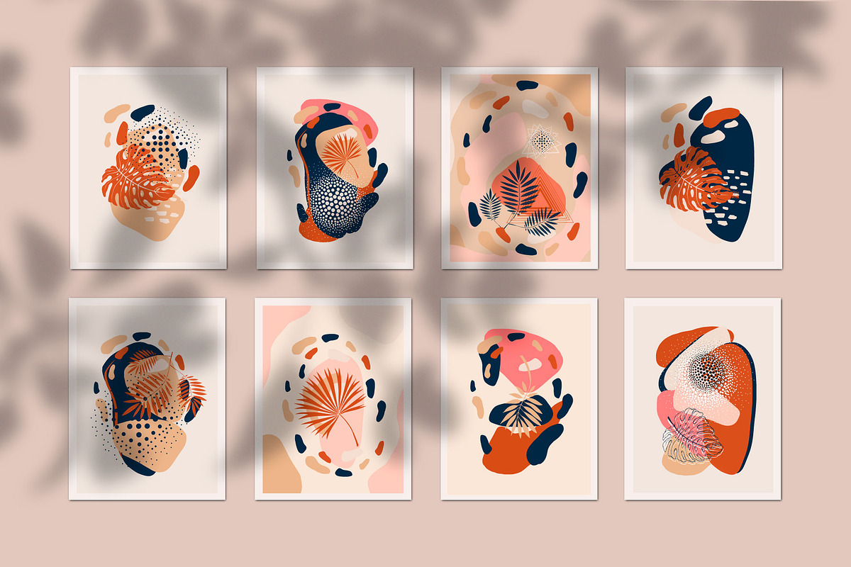 Abstract posters collection, a Texture Illustration by Polanika (Photo 7 of 7)