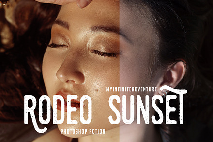 Rodeo Sunset Photoshop Action