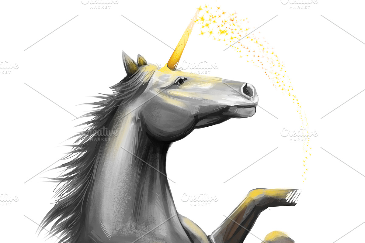 Pegasus and Unicorns 13 PSDPNG JPEG, an Animal Illustration by Dneprstock (Photo 8 of 12)