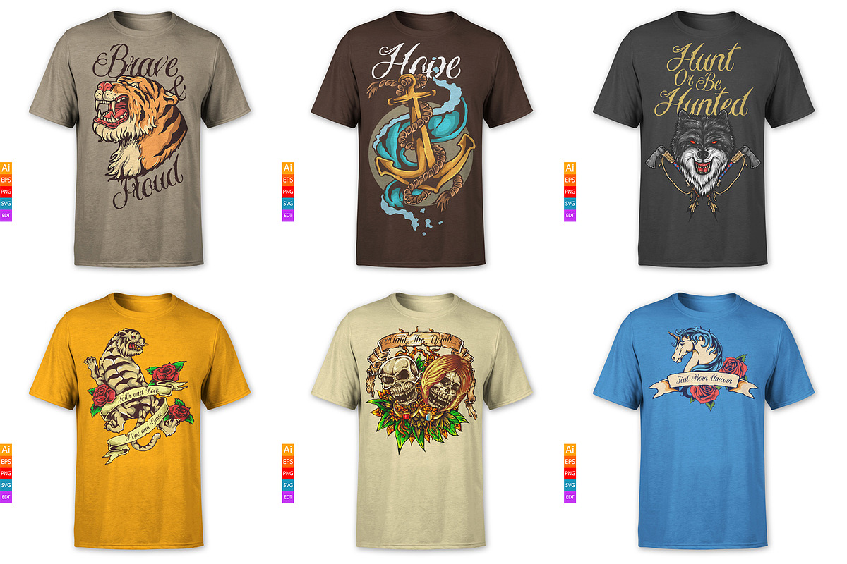 100 T-Shirt and Merchandise Graphics, an Animal Illustration by TSV Art Collective (Photo 18 of 23)