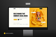 Socivo - Social Media Marketing, a WordPress Template by SLAB! Design (Thumbnail 3 of 5)