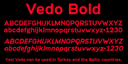 Vedo, a Sans Serif Font by Wiescher-Design (Thumbnail 3 of 8)