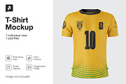 T-shirt mockup, an Advertising Mockup by _Adroit_ (Thumbnail 2 of 2)