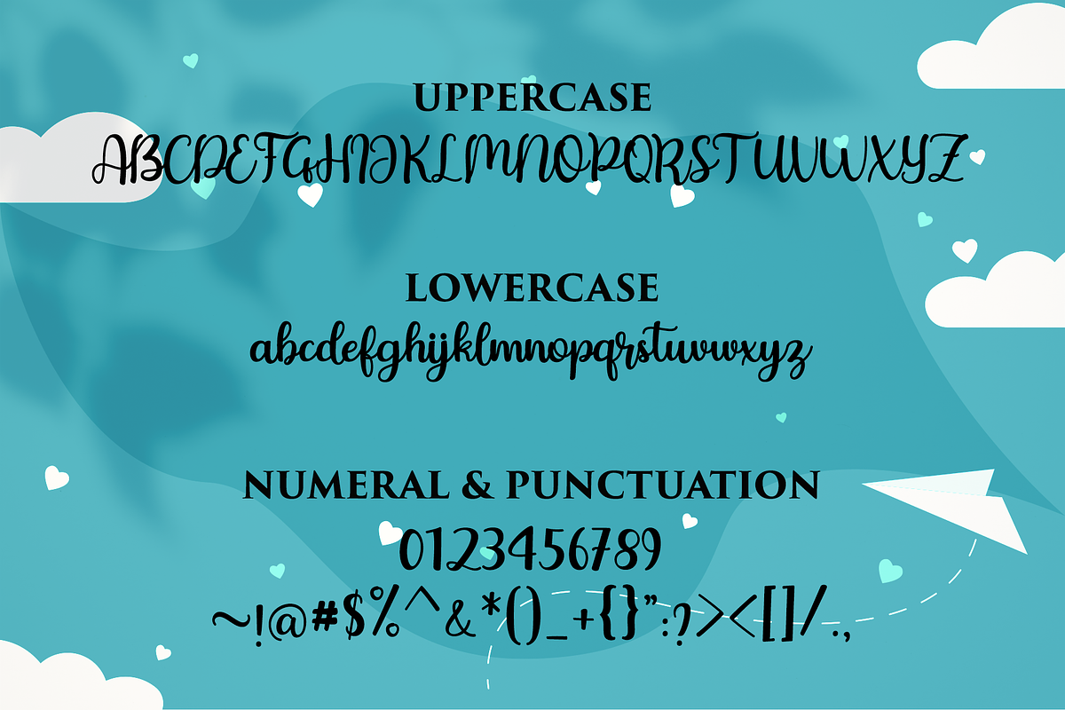 Valentday, a Script Font by BearyType Studio (Photo 8 of 8)