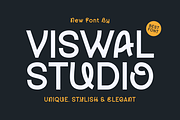 Preus Hyde - Modern Unique Font, a Sans Serif Font by Viswal Studio (Thumbnail 5 of 8)