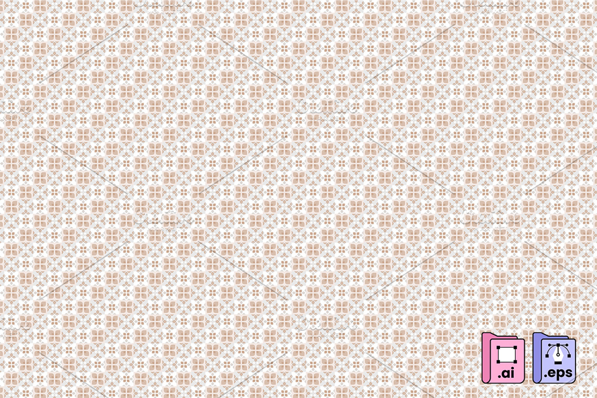 Flat Scandinavian Pattern Design, a Pattern Graphic by MISS CHATZ (Photo 1 of 3)