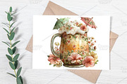 Whimsical Summer Beer Clipart Bundle, an Illustration by Canvas Craft (Thumbnail 7 of 7)
