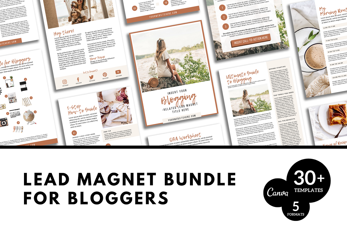 Bloggers Lead Magnet Template, an Email Template by ProductiveandFree (Photo 1 of 7)