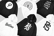 Russell Athletic 695HBM Hoodie, a Hoody Mockup by Pixel Sauce™ (Thumbnail 2 of 6)