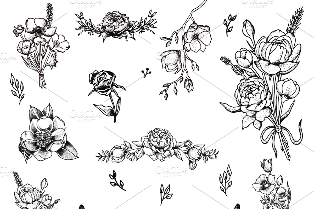 Graphic illustration set, an Illustration by Alena Ermakova (Photo 3 of 8)