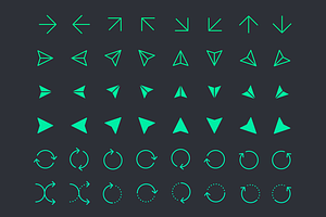 Arrow Icons Set