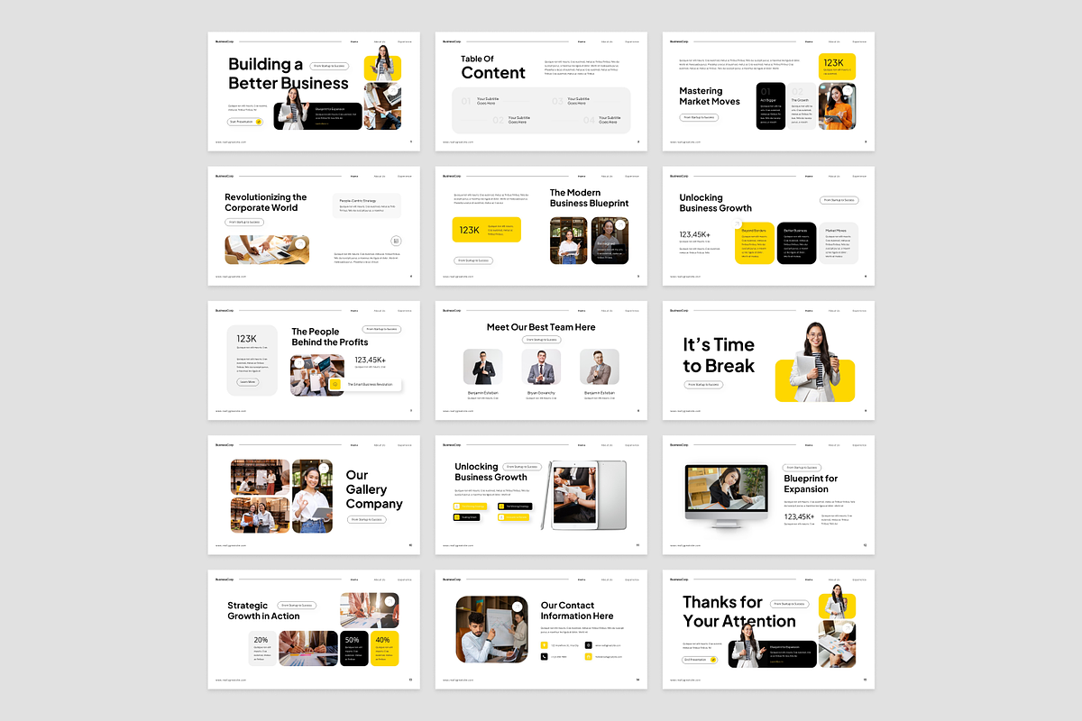 Business Presentation, a Presentation Template by Annora Studio (Photo 6 of 7)