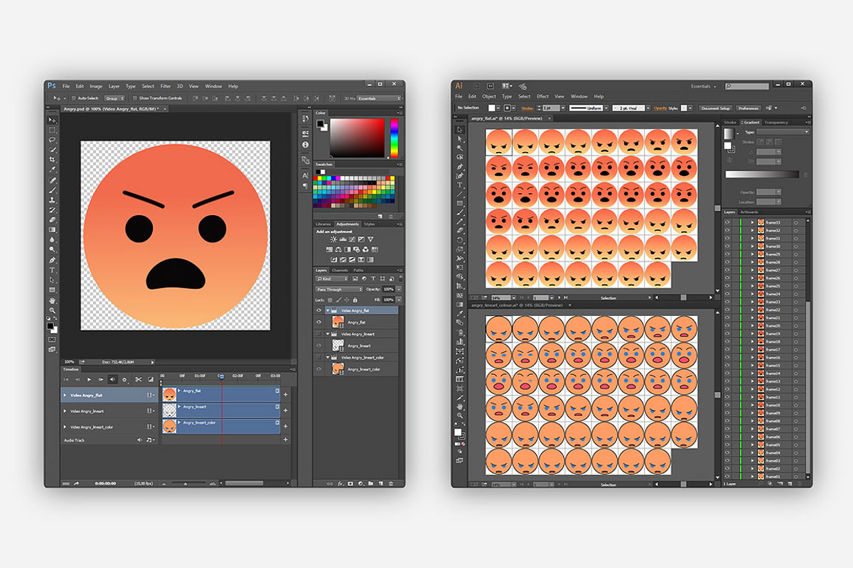 Animated Social Icons +Video Avatars preview 3