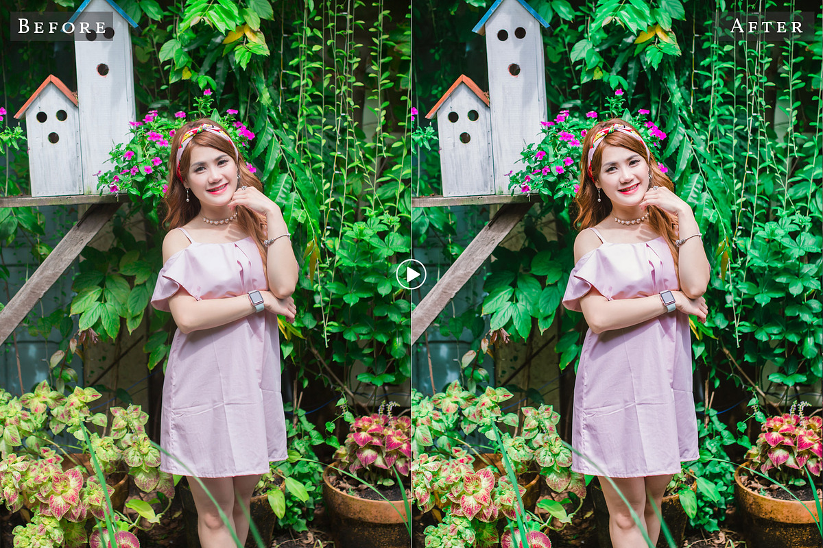 Garden Lightroom Presets, an Action Add-On by Creativetacos (Photo 2 of 6)