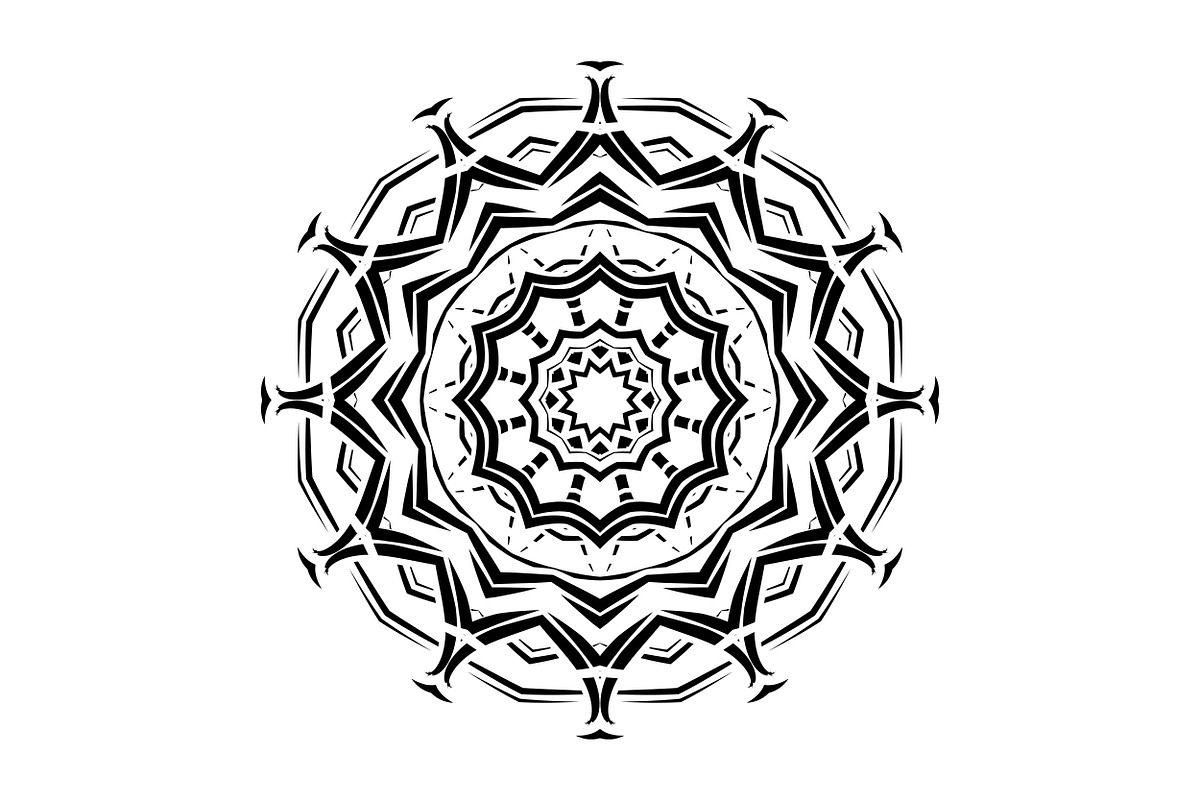 Premium Mandala Illustration Pack, a Decorative Illustration by NJ Himel (Photo 14 of 101)