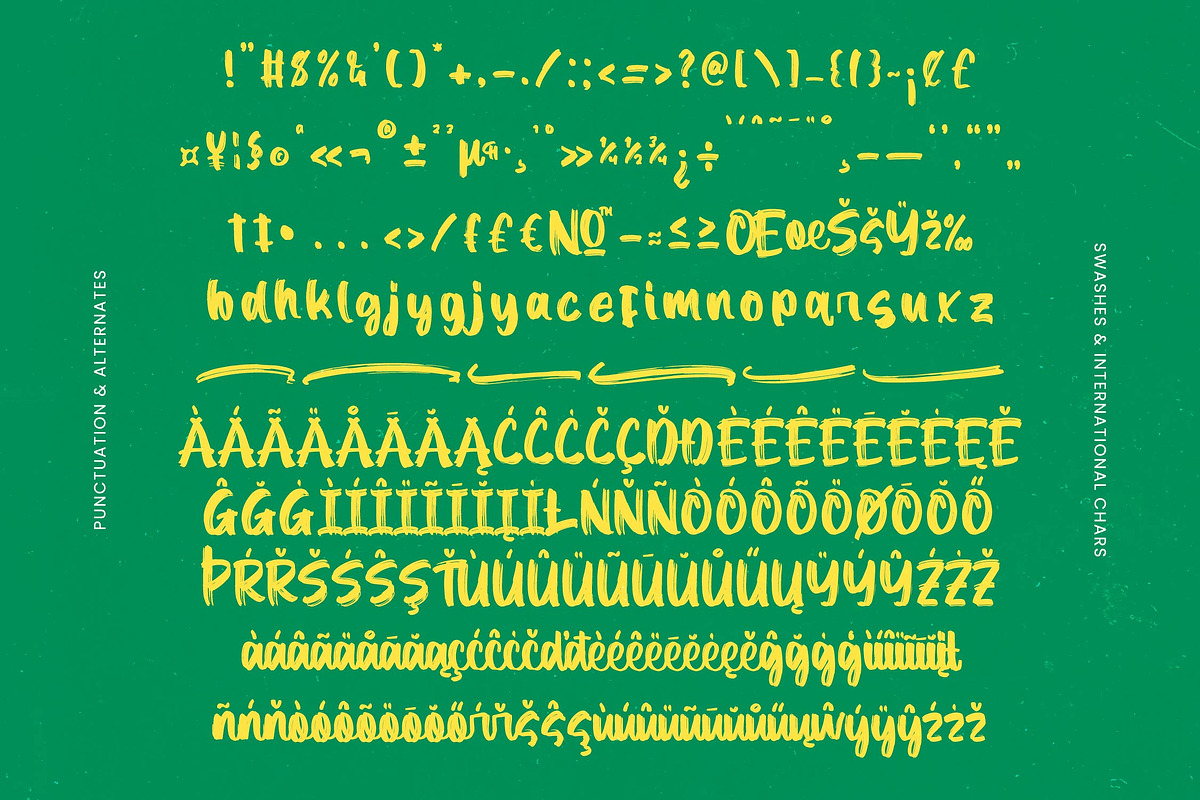 Manlight Sectarin- Modern Brush Font, a Script Font by Letterena Studios Script (Photo 18 of 20)