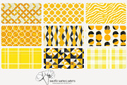 80 yellow geometric seamless pattern, a Pattern Graphic by Poppy Lane Studio (Thumbnail 10 of 11)