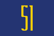 Mr. Snappy Numeral Set, a Serif Font by Port Design Company (Thumbnail 4 of 6)